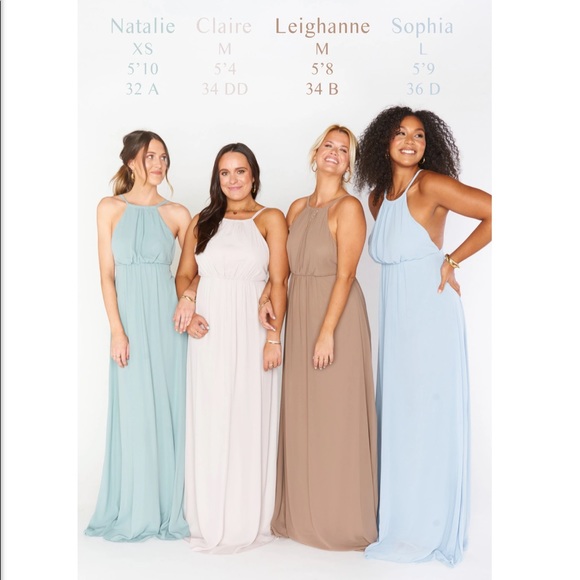 Show me your mumu weddings gray silver backless sleeveless Amanda maxi dress - Picture 9 of 10